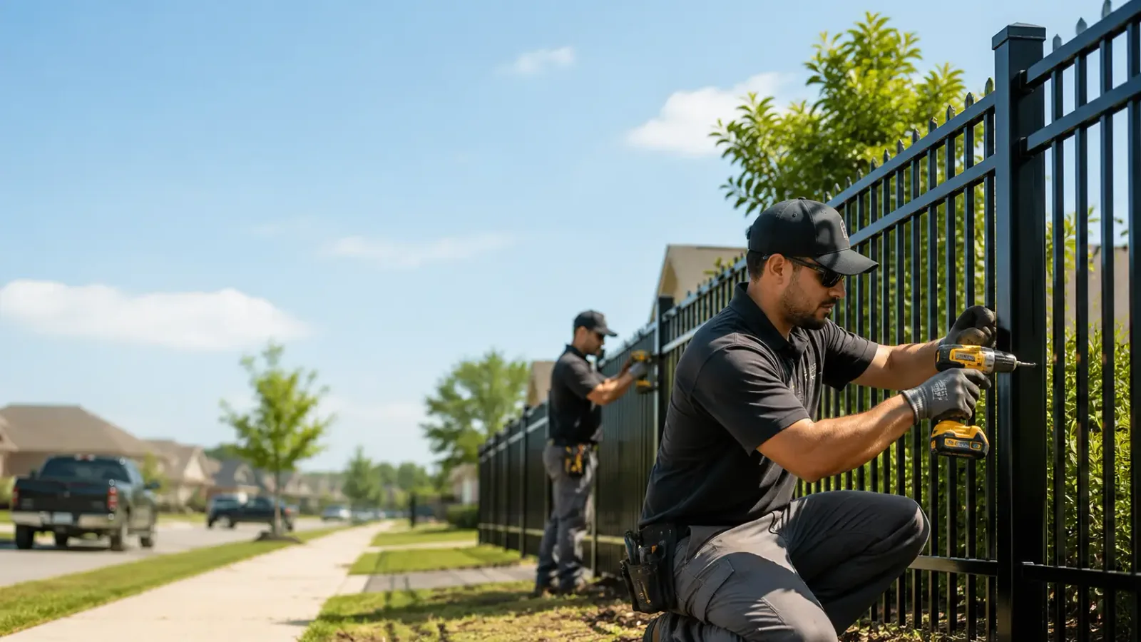 Metal Fence Installation in Berkley, MI